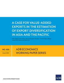 A case for value-added exports in the estimation of export diversification in Asia and the Pacific