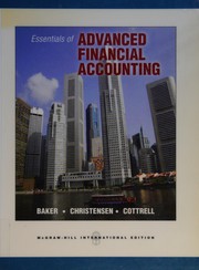 Essentials of advanced financial accounting