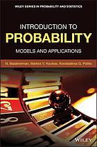 Introduction to probability models and applications