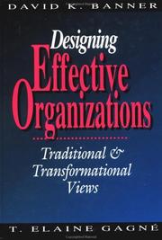 Designing effective organizations traditional & transformational views