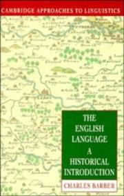 The English language a historical introduction