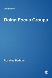 Doing focus groups