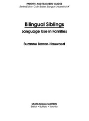 Bilingual siblings language use in families