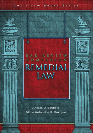 Bar review companion remedial law