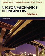 Vector mechanics for engineers statics