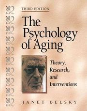 The psychology of aging theory, research, and interventions