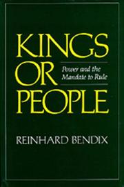 Kings or people power and the mandate to rule