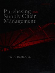 Purchasing and supply chain management