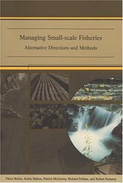 Managing small-scale fisheries alternative directions and methods.