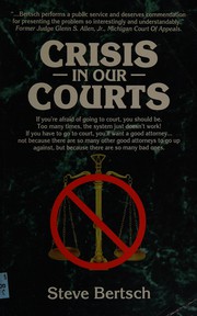 Crisis in our courts