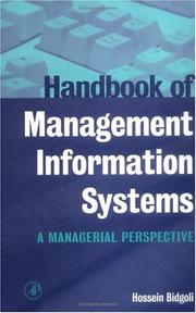 Handbook of management information systems a managerial perspective
