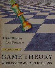 Game theory with economic applications