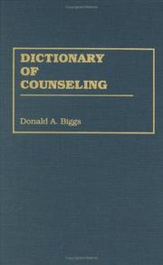 Dictionary of counseling