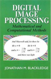 Digital image processing mathematical and computational methods