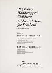 Physically handicapped children a medical atlas for teachers