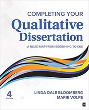 Completing your qualitative dissertation a road map from beginning to end