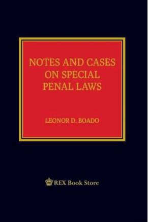 Notes and cases on special penal laws