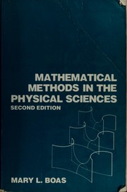 Mathematical methods in the physical sciences.