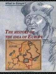 The history of the idea of Europe