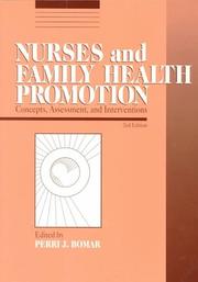 Nurses and family health promotion concepts, assessment, and interventions