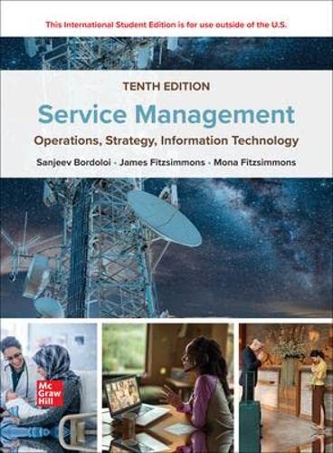 Service management operations, strategy, information technology