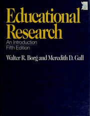Educational  research an introduction