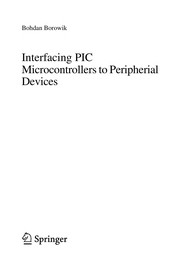 Interfacing PIC microcontrollers to peripherial devices