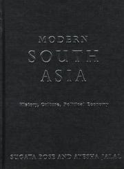 Modern South Asia history, culture, political economy