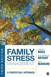 Family stress management a contextual approach