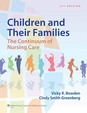 Children and their families the continuum of nursing care