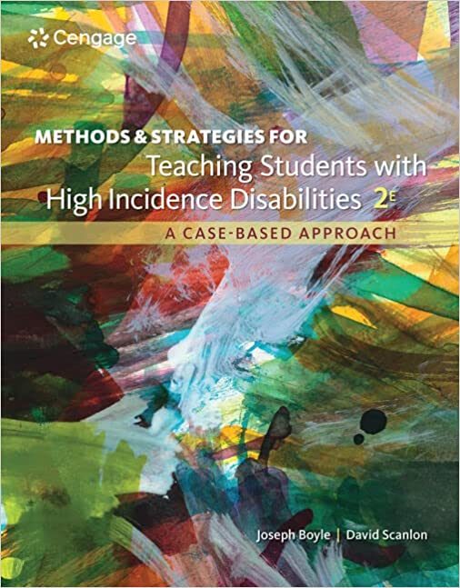 Methods & strategies for teaching students with high incidence disabilities a case-based approach