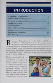 Disaster preparedness handbook a guide for families