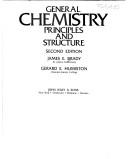 General chemistry principles and structure.