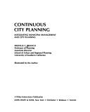 Continuous city planning integrating municipal management and city planning