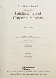 Fundamentals of corporate finance solutions manual for use with ...
