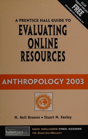 A Prentice Hall guide to evaluating online resources anthropology 2003