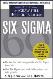 The McGraw-Hill 36-hour course Six Sigma