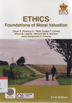 Ethics foundations of moral valuation