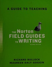 A guide to teaching the Norton field guides to writing
