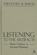 Listening to the artifacts music culture in ancient Palestine