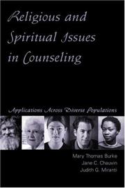 Religious and spiritual issues in counseling applications across diverse populations