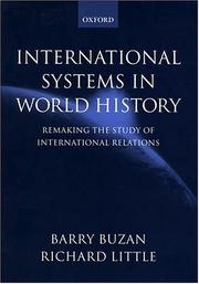 International systems in world history remaking the study of international relations