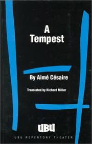 A tempest based on Shakespeare's The tempest : adaptation for a Black theatre