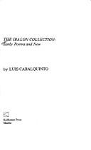 The Ibalon collection early poems and new