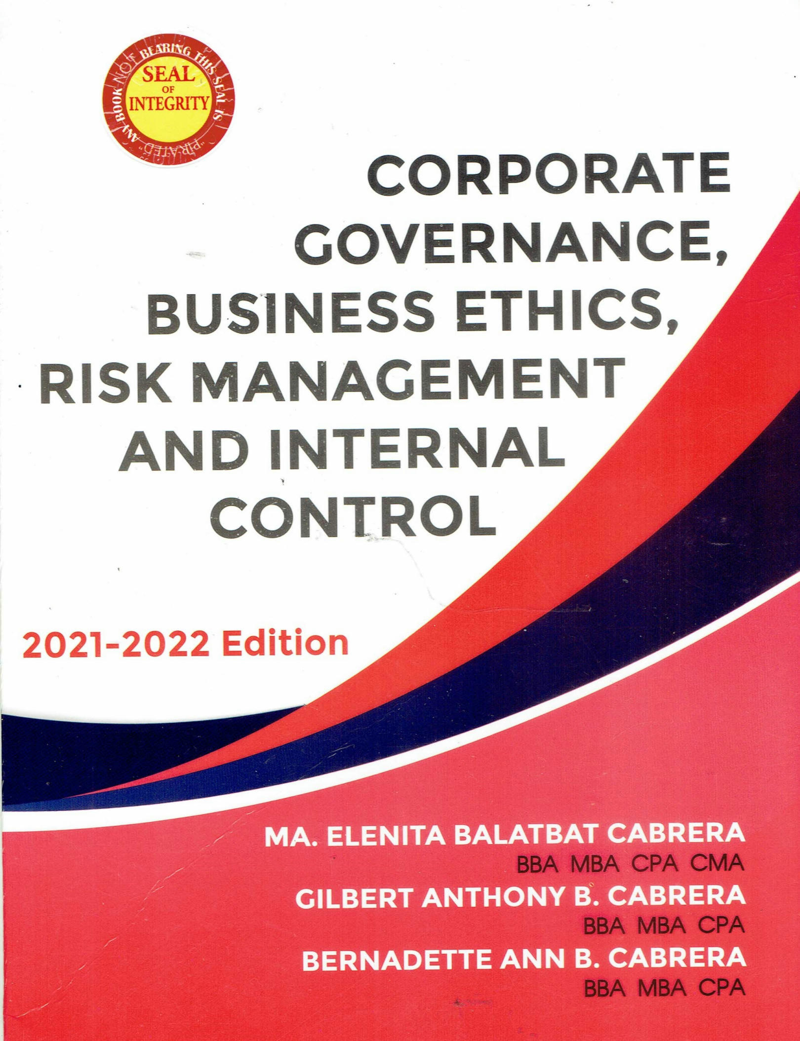 Corporate governance, business ethics, risk management and internal control
