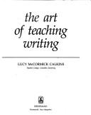 The art of teaching writing
