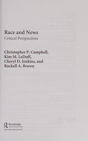 Race and news critical perspectives
