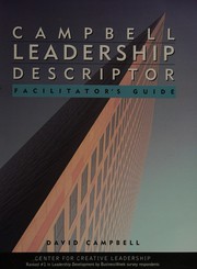 Campbell leadership descriptor facilitator's guide