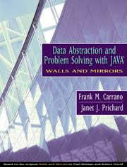 Data abstraction and problem solving with Java walls and mirrors