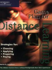 Game plan for distance learning stategies for: choosing, applying, preparing, paying